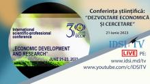 Conferința științifico-practică internaționala - DEZVOLTARE ECONOMICĂ ȘI CERCETARE