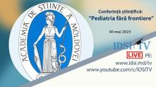 30.05.25, 9:00 | Conferință științifică: PEDIATRIA FĂRĂ FRONTIERE