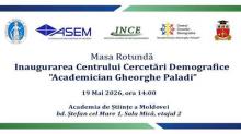 Inaugurarea Centrului de Cercetări Demografice - Academician Gheorghe Paladi