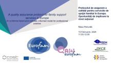 Protocolul de asigurare a calității pentru serviciile de sprijin familial în Europa