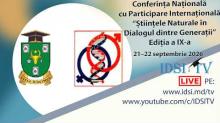 21.09.26, 10:00 | Conferința științifică - Științele Naturale în Dialogul generatiilor