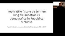 Îmbătrânirea populației și implicațiile fiscale pe termen lung pentru Republica Moldova